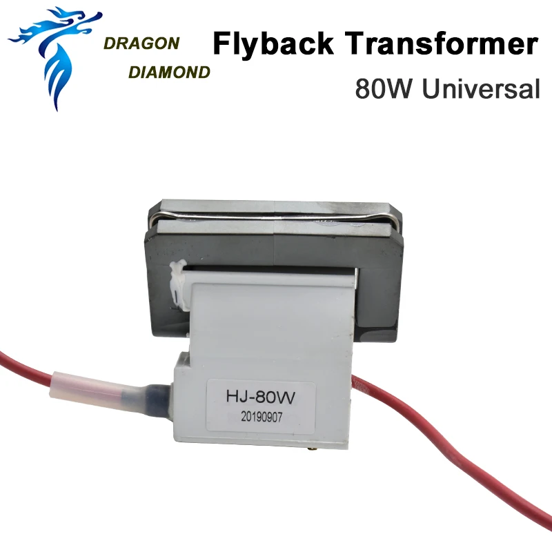 DRAGON DIAMOND 80 Вт высокого напряжения Flyback трансформатор для RECI DY13 Co2 лазерный источник питания