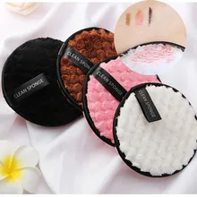 Maange, полотенце для снятия макияжа, очищающая ткань для лица, подушечки, плюшевая пуховка, модная новинка, косметическая пуховка, спонжи для девушек, макияж, цвета