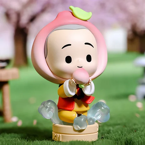 thumbnail image 1 of POP MART The Little Monk Yichan Serie de delicias chinas Caja sorpresa Juguetes Caja misteriosa Figura de acción Regalo de cumpleaños, 1 of 5