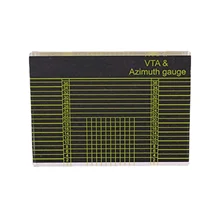 Azimute ajuste régua de medição vinil record player phono vta ângulo calibração calibre régua para fonógrafo turntable