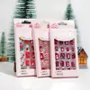 24Pcs/Set Christmas Style Kid Nail Tip Self-Adhesive Colorful DIY Full Cover False Nails Art Press On Tips for Gift 2