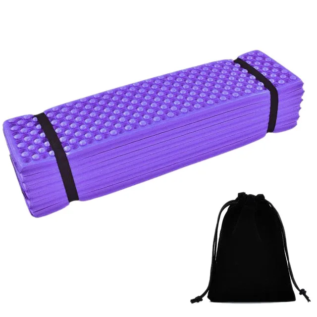 

77X22inch Outdoor Camping Mat Ultra Light Foam Camping Folding Mat Beach Tent Picnic Mat Double Egg Trough Moisture Pad Outdoor