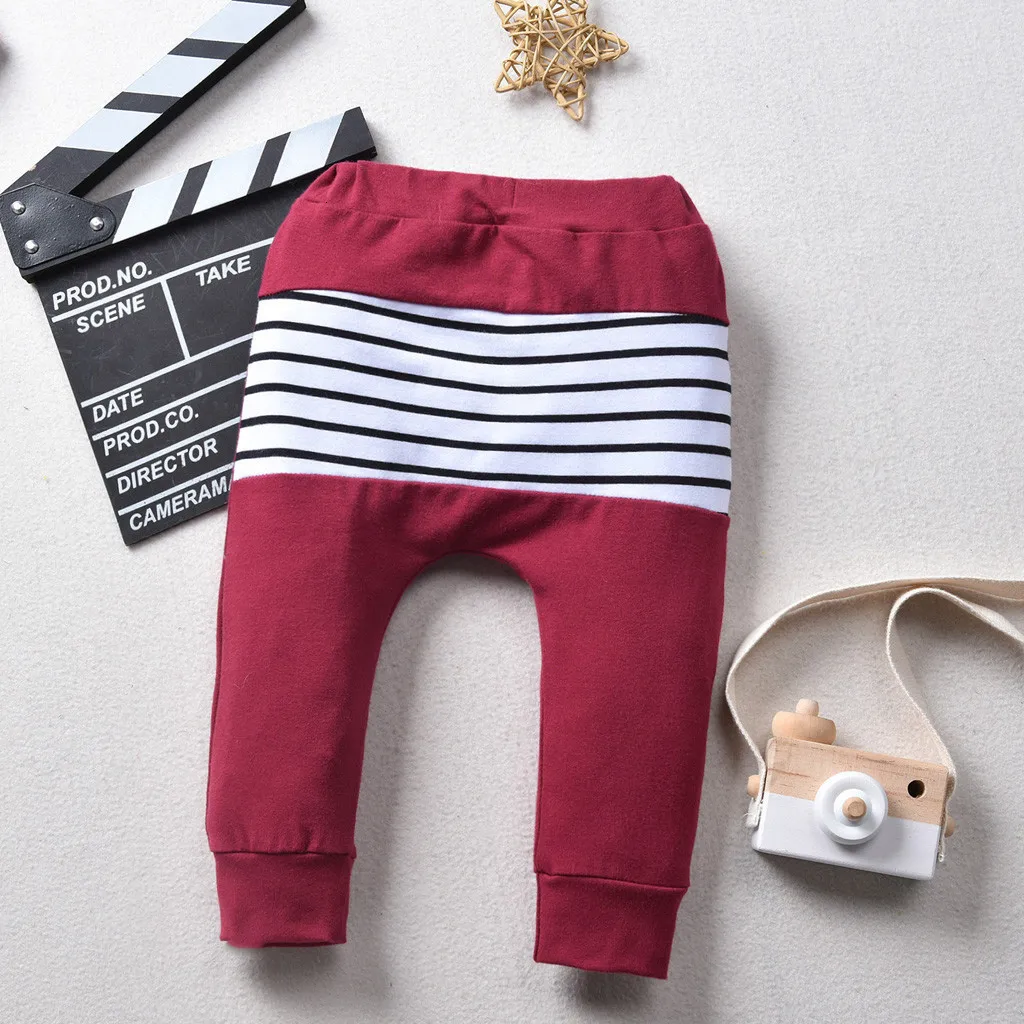 Winter Toddler Boy Clothes Cute Hooded Ears Sweatshirt+Stripe Pants Outfits Clothes Boutique Kids Clothing Cotton roupa infantil