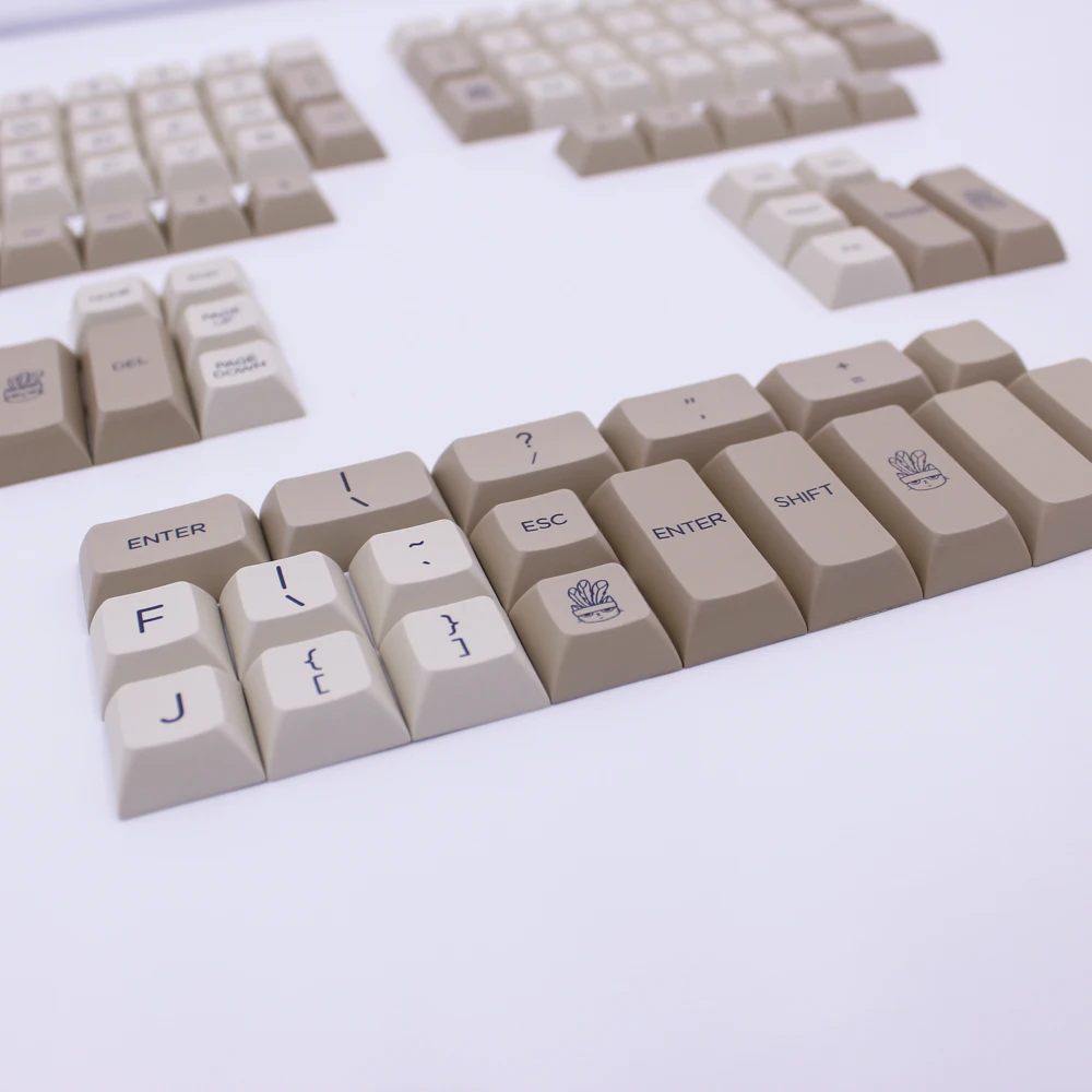 MP Ergo RETRO DSA 95 клавиш PBT Dye-Sublimation Keycap Вишневый выключатель MX keycaps для проводной USB механической игровой клавиатуры