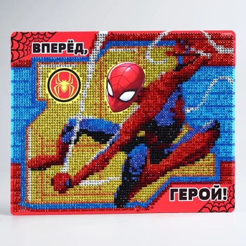 

Diamond Mosaic for children "forward, Hero" Spider-Man, 20x25