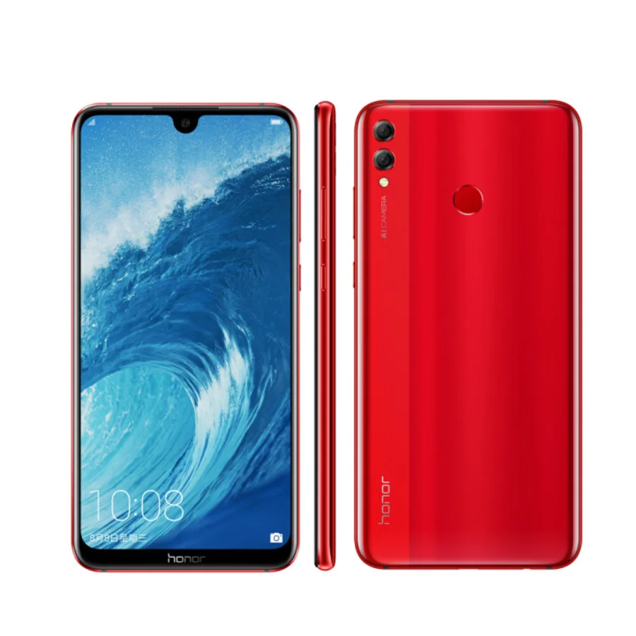 Смартфон HONOR 8X Max с глобальной прошивкой, 6 ГБ, 128 ГБ, большой экран 7,12 дюйма, 5000 мА/ч, большая батарея, Snapdragon 660, двойная камера, OTG, LTE, телефон