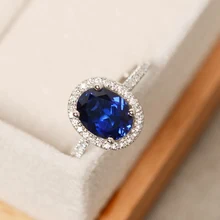 Женское кольцо с кристаллами и цирконием, фиолетовое, зеленое, водно-голубое кольцо, обручальное кольцо, ювелирные изделия, обручальные кольца для женщин