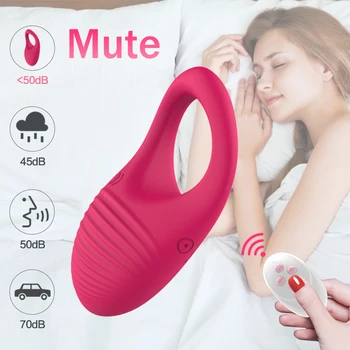 10 Speeds Penis Vibrator Wireless Remote Control Vibrating Cock Ring Clitoris Stimulator Delay Ejaculation Ring Sex Toys For Men 4