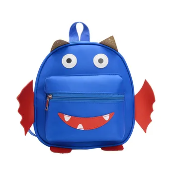 

New Children's Backpack Cartoon Cute Child Anti-Lost Nylon Small Bag Multi-functional children's Bag 1106#C