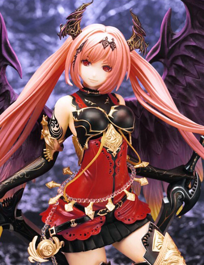 Children Toys Gift 29cm PVC Anime Figure Dolls Sexy Anime HOT Game Dark Angel Olivia Ani Kotobukiya Rage Of Bahamut Collections