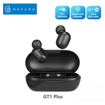 

GT1 Plus Bluetooth Earphones Touch Control Wireless Headphones HD Stereo With Dual Mic Noise Isolation