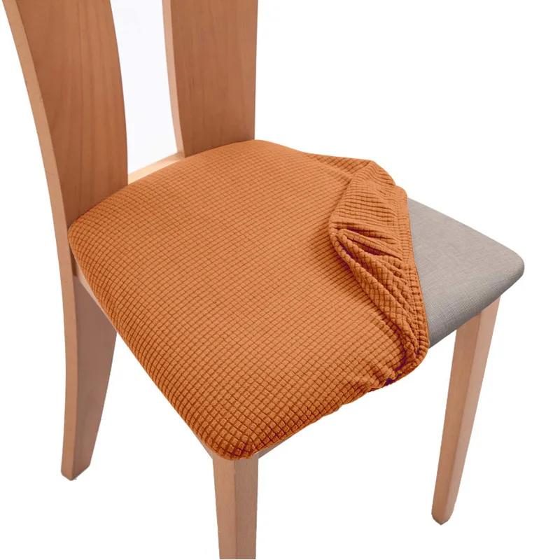 Spandex Jacquard Chair Cushion Cover 132 Chair And Sofa Covers