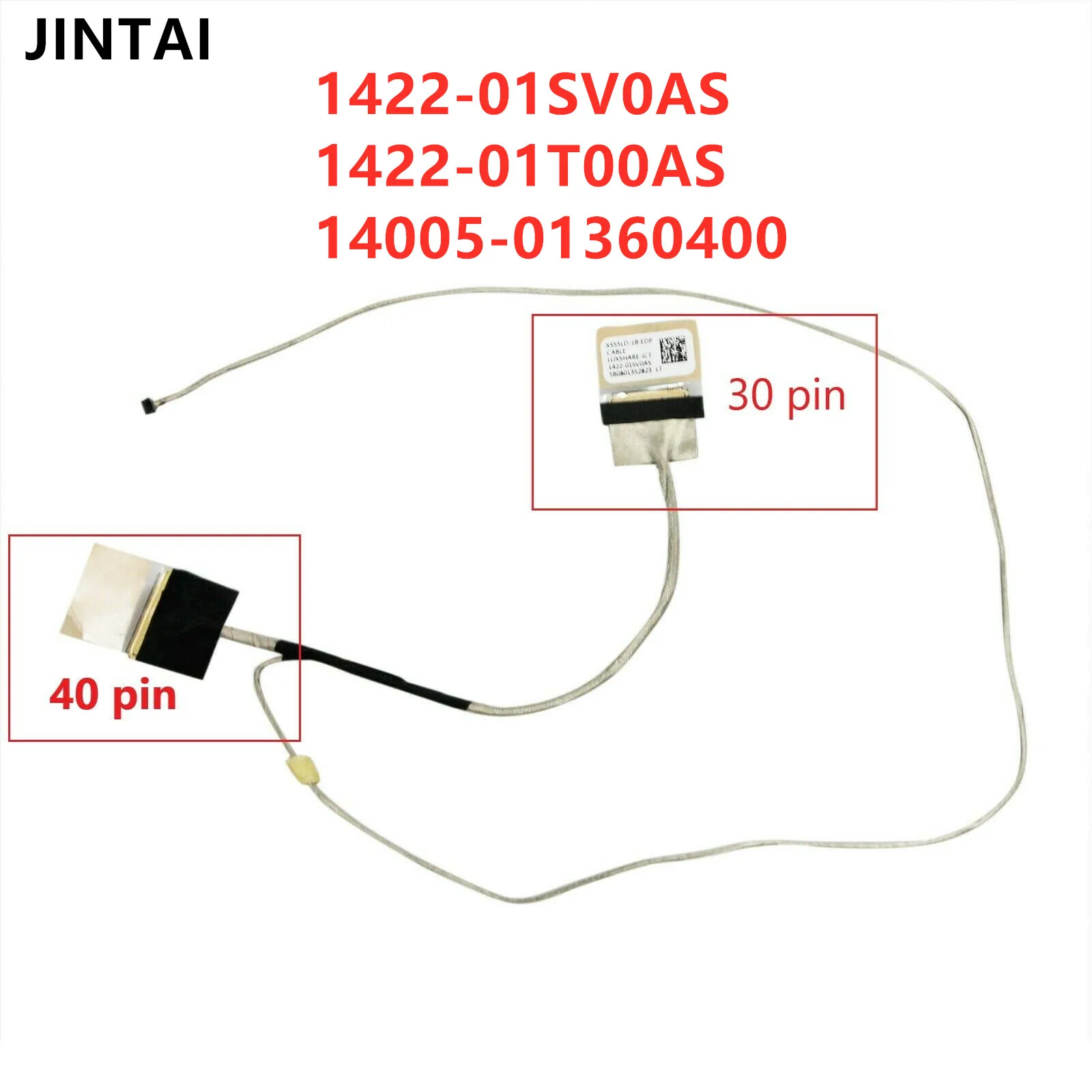 ЖК кабель 30PIN 1422 01SV0AS 14005 01360400 для ASUS X555L R556L R556LA X555D WB11 X555LP FL5600L K555Y|Компьютерные