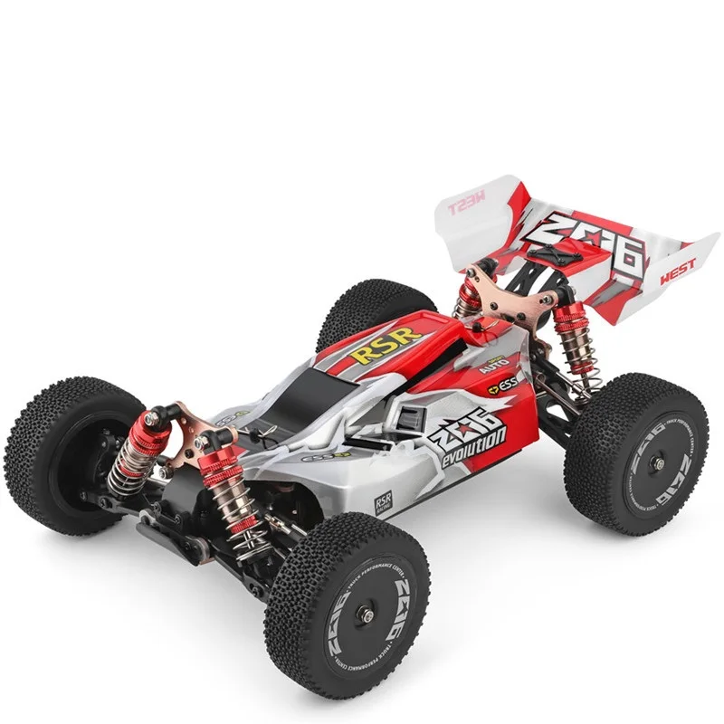 

Wltoys 144001 1/14 2.4G RC Buggy 4WD High Speed Racing RC Car Vehicle Models 60km/h RC Racing Car 550 Motor RC Off-Road Car RTR