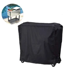 Чехол для холодильной тележки с карманами, для патио, для дома, для льда, водонепроницаемый, вечерние, ткань Оксфорд, для помещений, защита от пыли, для улицы, универсальный