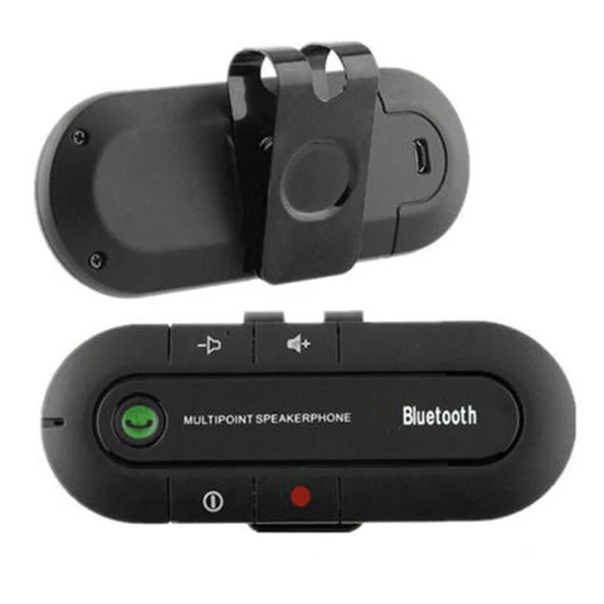 1 шт., новинка, хит, Bluetooth, Hands Free, динамик, телефон, беспроводной, многоточечный, Bluetooth, Hands Free, автомобильный динамик, телефон, динамик, козырек, зажим, RF