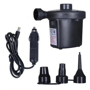 

12V Portable Inflatable Pump Electric Air Filling Compressor With 3 Nozzles For Car Camping Life Buoy Boat Outdoor Sport Home