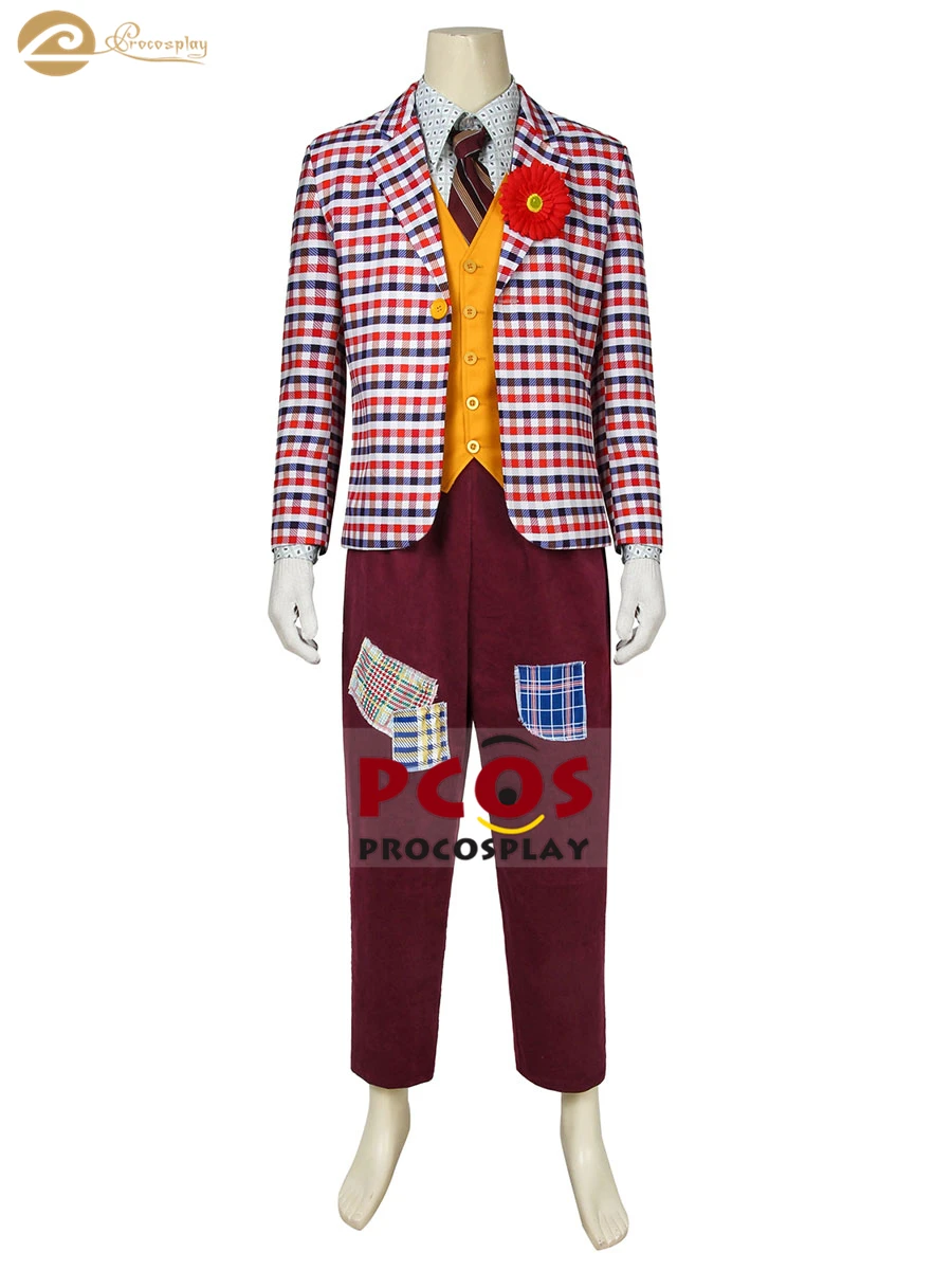 

ProCosplay Alter-ego the Joker Arthur Fleck Put on a happy face clown cosplay costume for man mp005265
