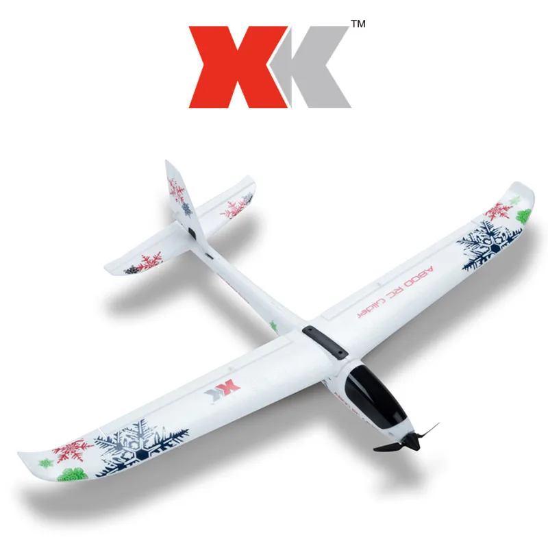 WL XK A800 5-channel RC Plane Forward-pull Fixed-wing Remote Control Aircraft Glider 3D6G Switch Kid's Toy