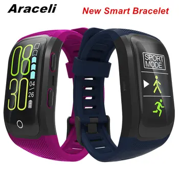 

New Band 2 Smart Bracelet Activity Tracker Fitness Band Watch Waterproof GPS Heart Rate Monitor Sport Wristband S908S