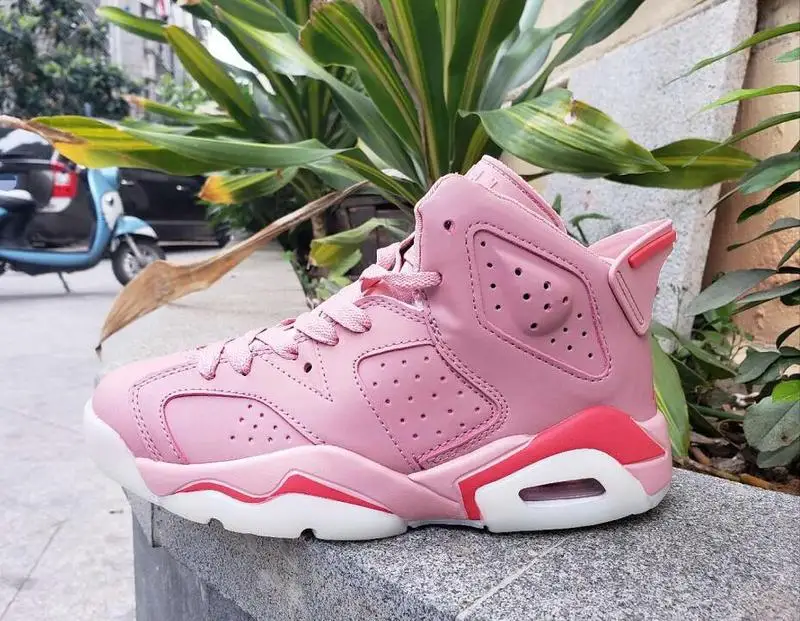 543390 228 Оригинальная модная обувь Jordan 6 в стиле ретро, Tinker, вишневая пыльца, женская обувь, Баскетбольная обувь, кроссовки AJ 6, спортивная обувь 543390 228 - Цвет: 543390 228