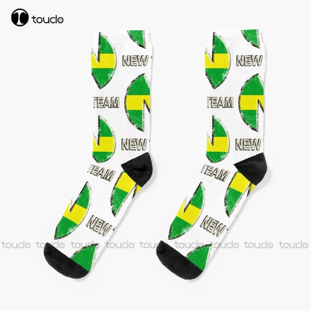 

New Team Logo Vintage Captain Tsubasa Football Manga Soccer Socks Running Socks Christmas New Year Gift 360° Digital Print