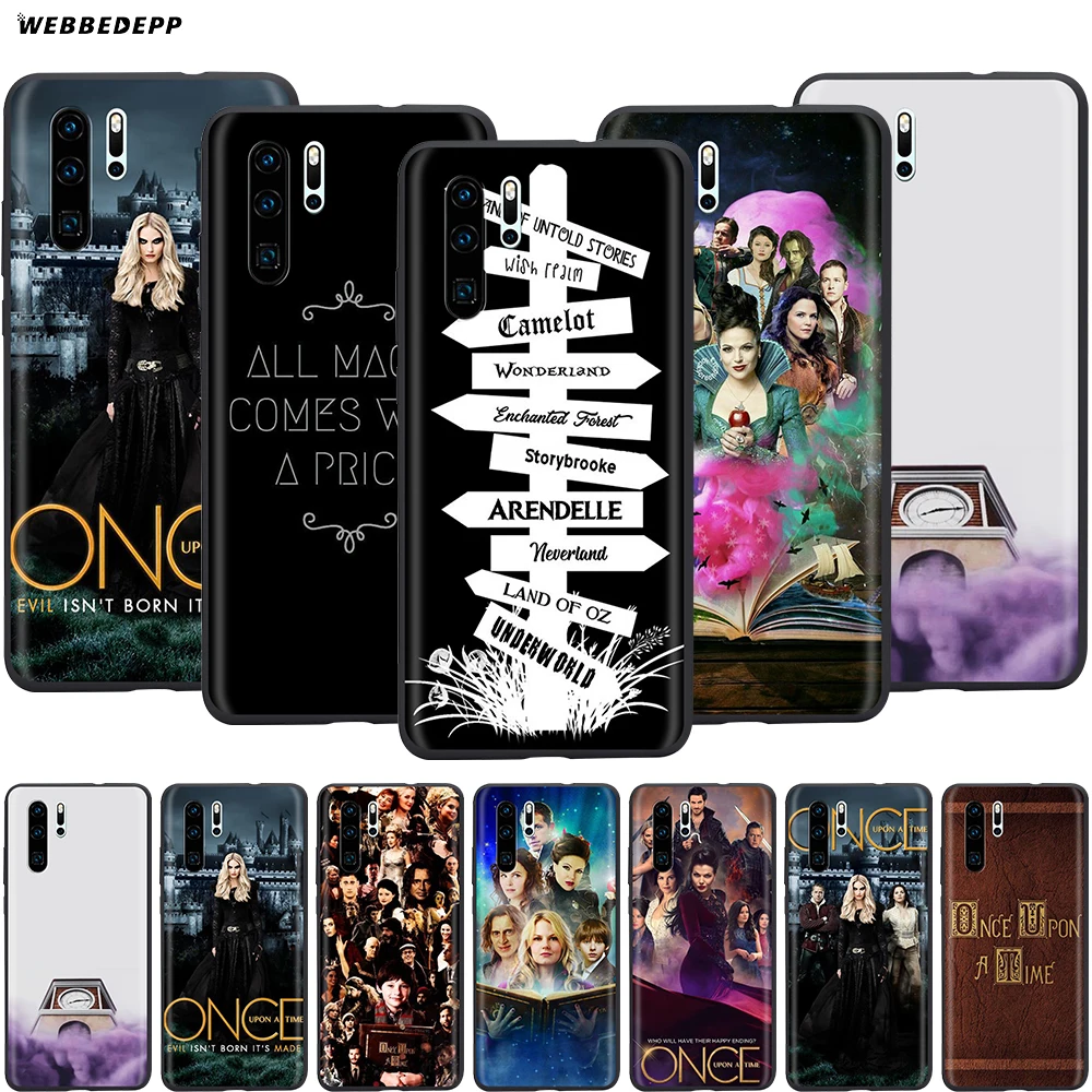 

Webbedepp Once Upon A Time OUAT Case for Huawei P8 P9 P10 P20 P30 Lite Pro P Smart Z 2019 2019 Mini