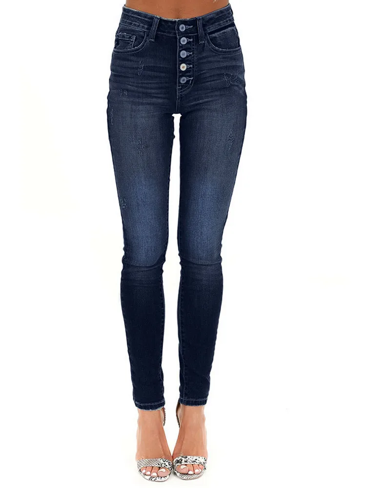 Женские джинсы, повседневные джинсовые джинсы с высокой талией, джинсы для женщин в стиле бойфренд, длинные брюки на пуговицах для мамы, свободные джинсы, mujer S10