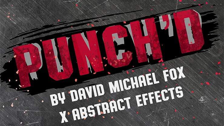 Punch D Gimmics Et Instructions En Ligne De David Michael Fox Illusion De Magicien Carte Amusante Tours De Magie Accessoire Aliexpress