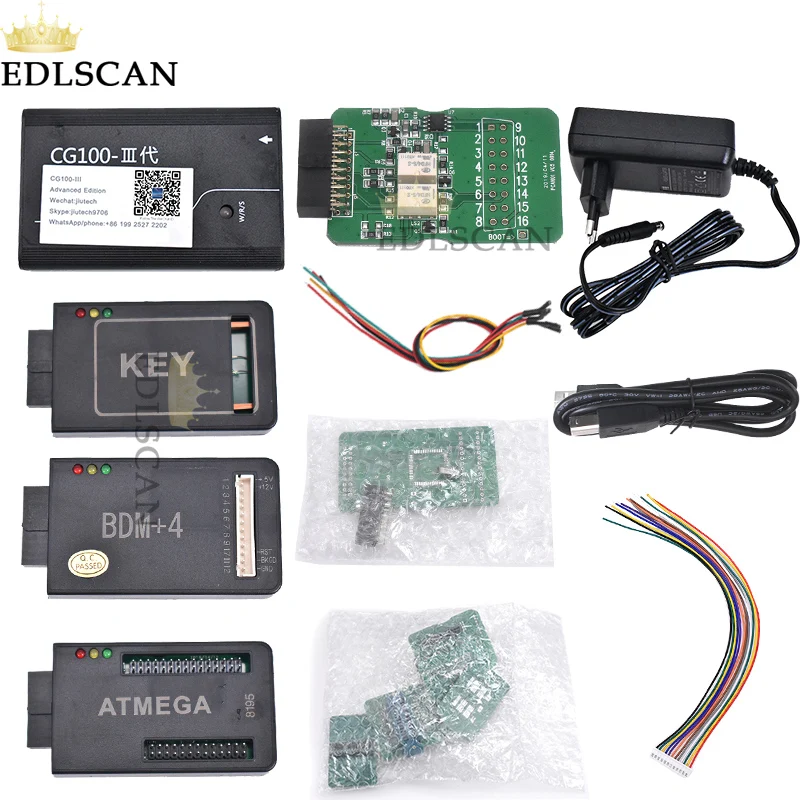 EDLSCAN полнофункциональная версия CG100 RENESAS SRS инструмент для ремонта компьютера подушка безопасности ECU Инструмент для программирования CGDI CG100 III