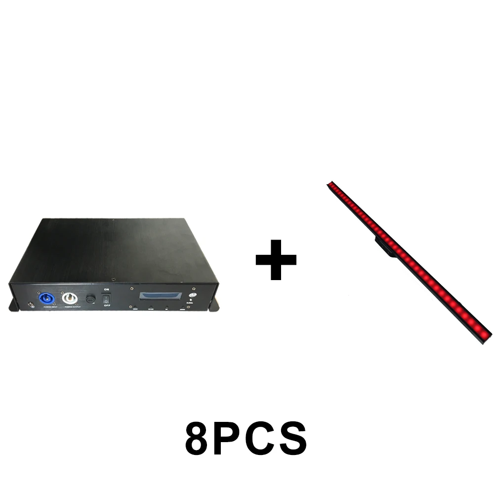40X0,5 Вт RGB светодиодный пиксельный светильник с контрольным устройством индивидуальное управление Настенный светильник Ночной клуб вечерние DJ диско сценический светильник ing - Цвет: 8Pcs