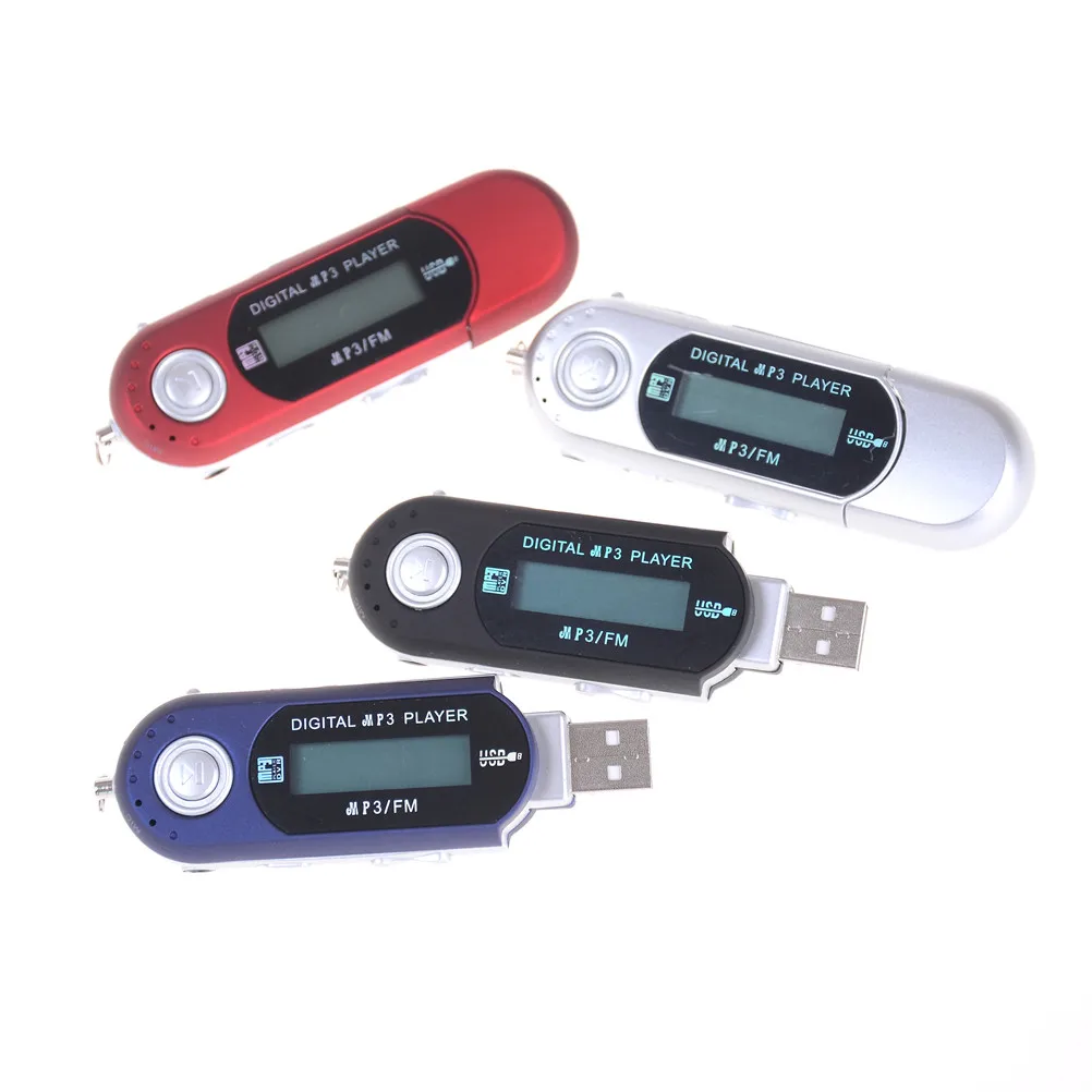 USB цифровой MP3-плеер светодиодный экран FM радио Поддержка TF карта максимальная