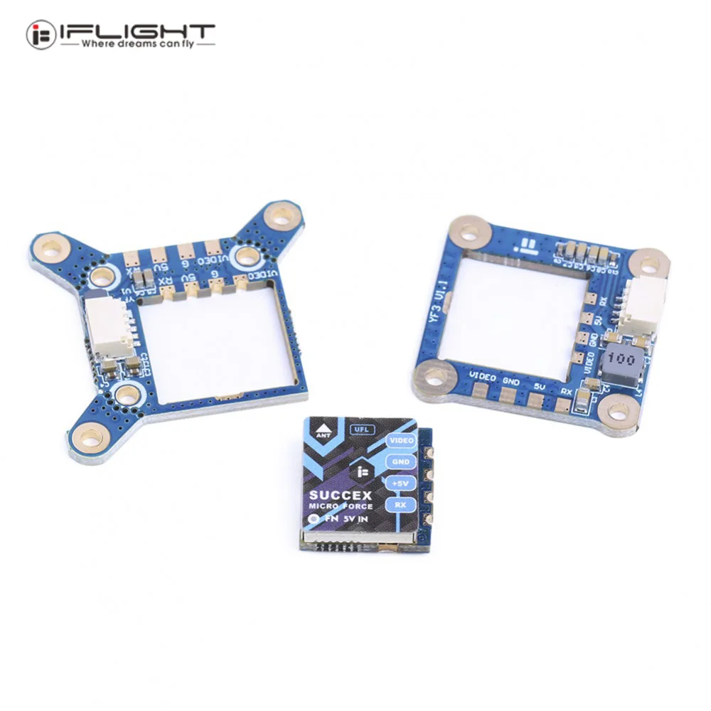 IFlight sucex Micro Force 5 8G 300mW VTX Регулируемый FPV видеопередатчик PIT 25/100/200mW/300mW для