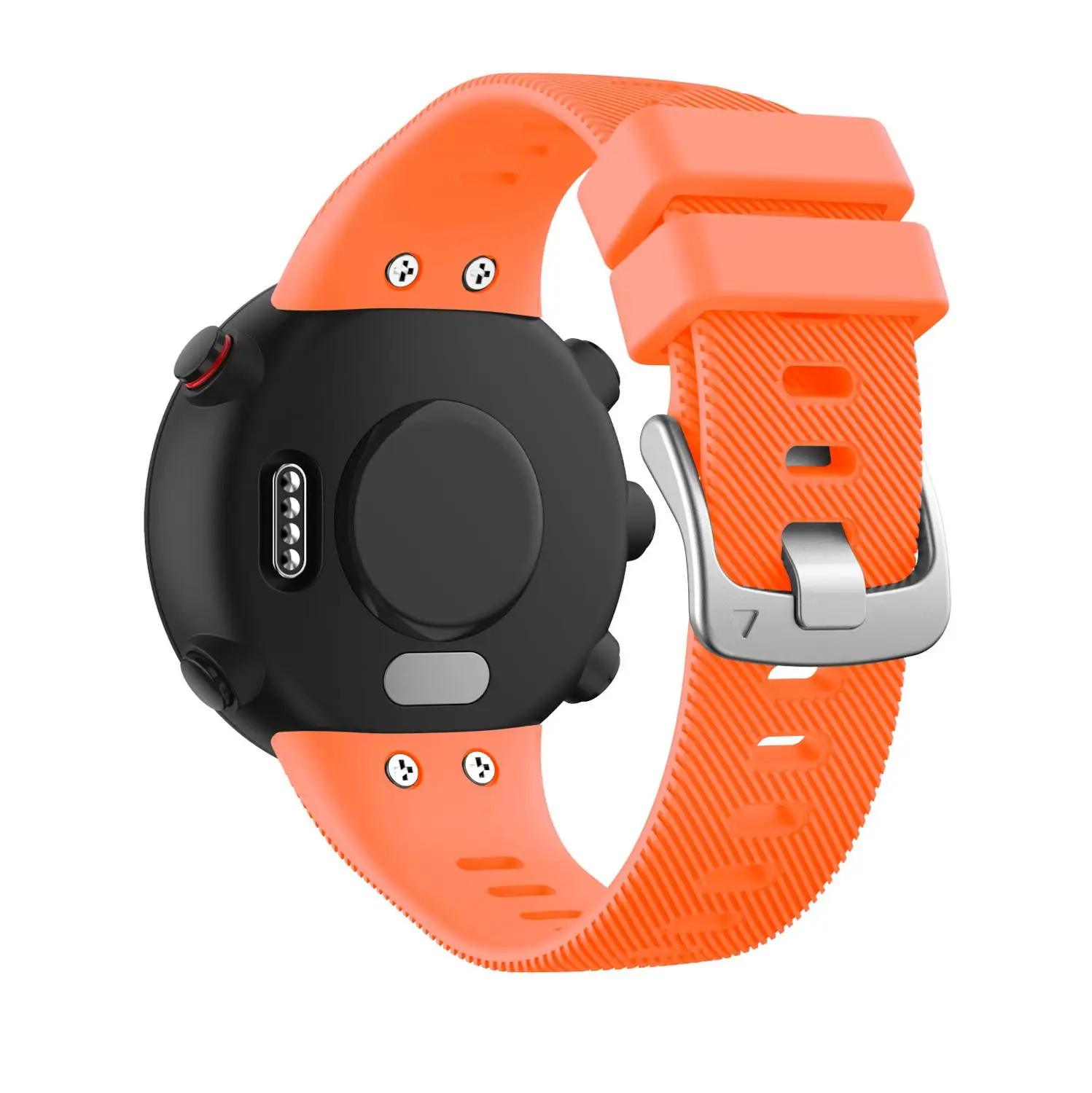 Силиконовый ремешок для Garmin Forerunner 45 45 s, умный ремешок для часов, спортивный сменный Браслет, цветной браслет Correa с инструментом - Цвет: Orange