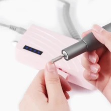 Новая машинка для полировки ногтей, электрическая машинка для сверления ногтей, перезаряжаемая ручка, инструменты для маникюра