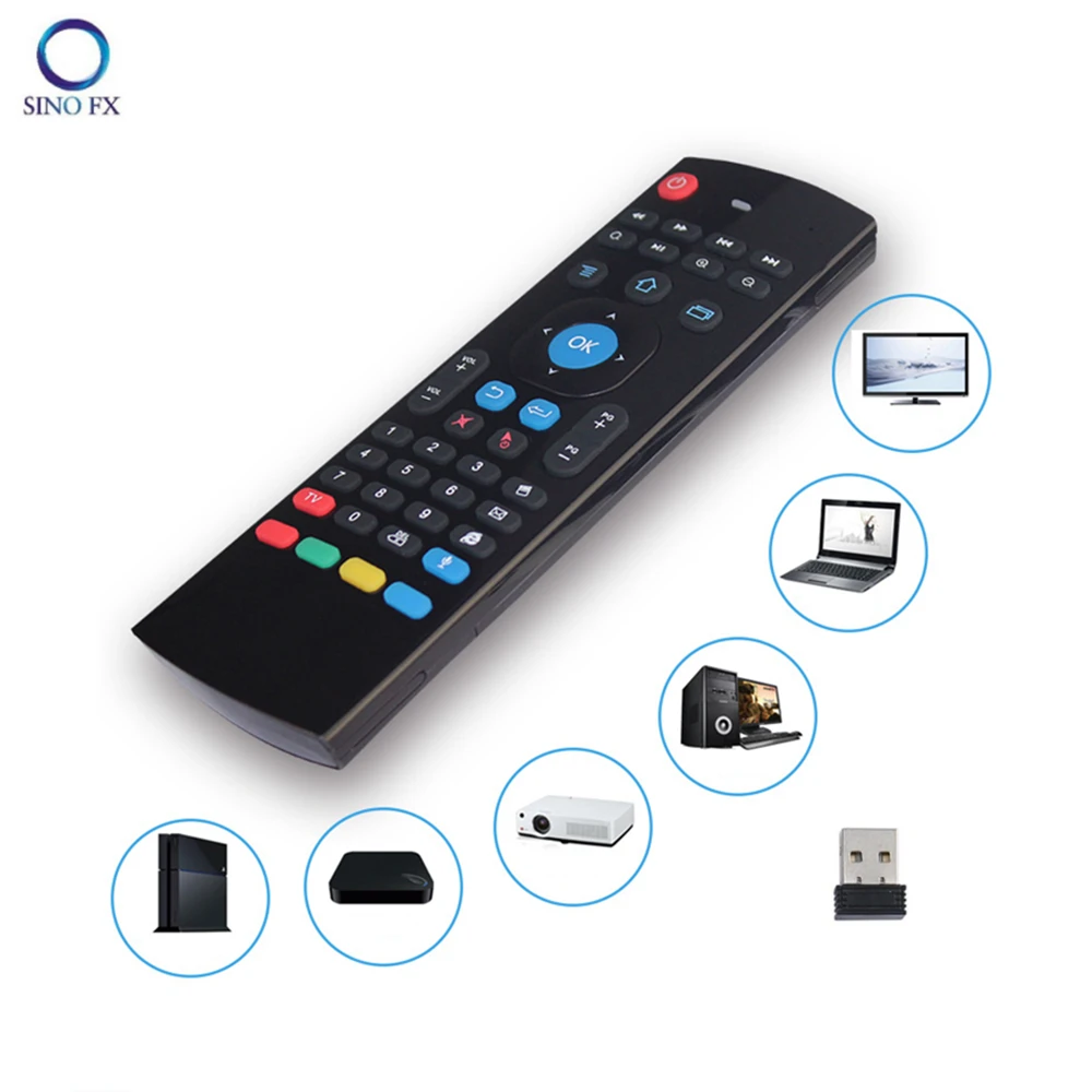 MX3 Air Mouse Универсальный умный голосовой пульт дистанционного управления 2 4G RF