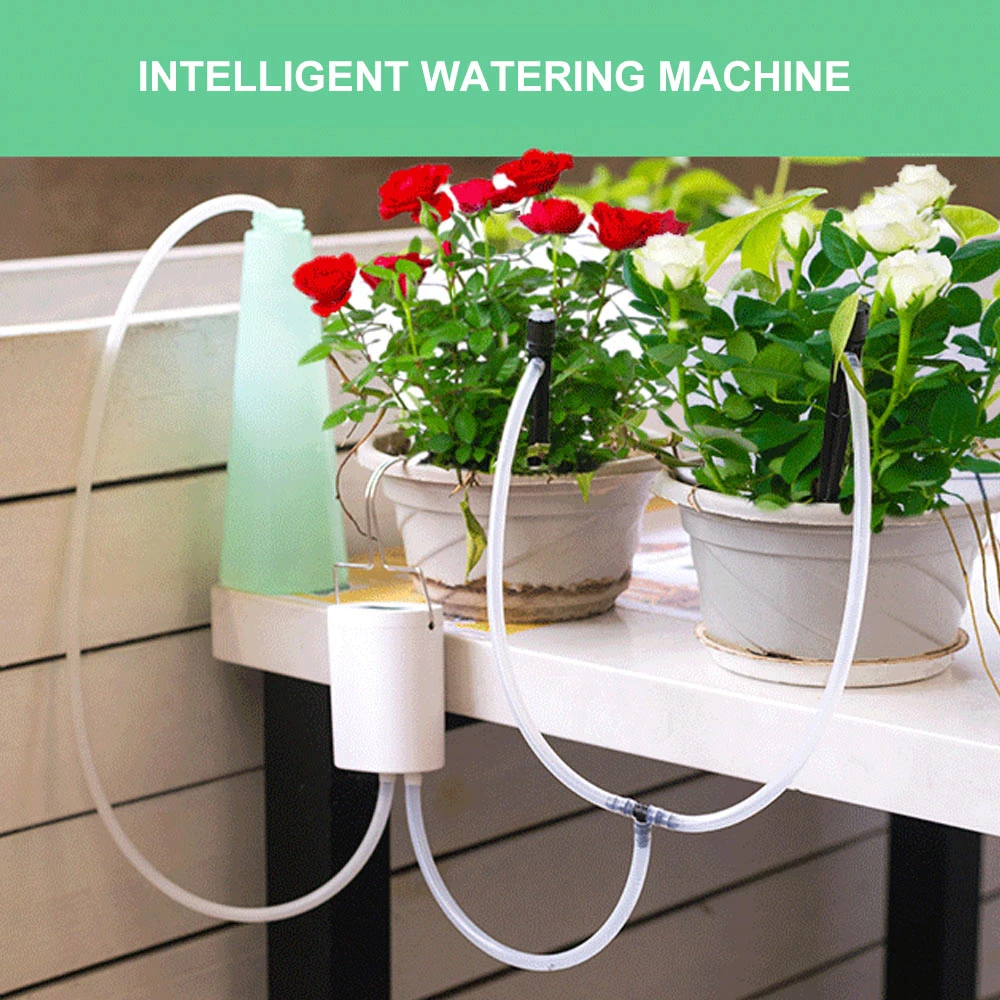 Intelligent Watering Machine Rechargeable Automatic Watering Timer Plants Water System Irrigation Tool For Home Office