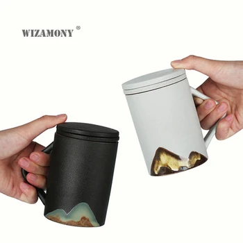 

WIZAMONY Jingdezhen Drinkware Mug Teapot teapet Tea Cup tea set bowl Ceramic kung fu teacups Chinese Porcelain Celadon