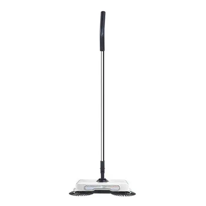 2 in 1 Practical Handheld Wireless Spin 360 Degree Rotation Rag Mop Home White Cordless Cleanging Mop