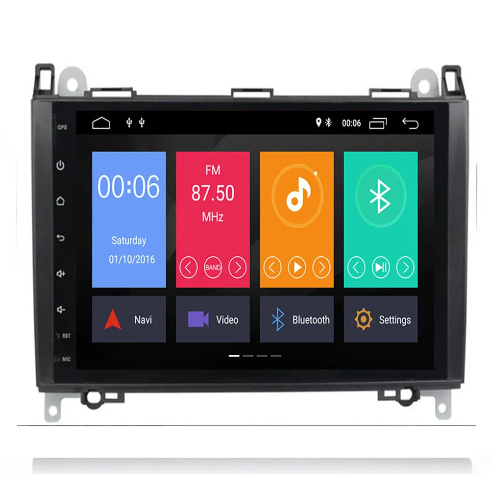 Cheap DSP IPS Android 9.0 4G 64G Car GPS For Mercedes Benz B200 Sprinter B class W245 B170 W209 W169 radio stereo no dvd player 3