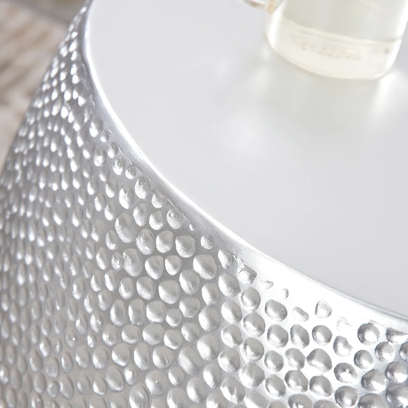 Серебряный барабан, скандинавский столик, креативное украшение для дома, современный минималистичный столик для гостиной, угловой столик для мобильного телефона