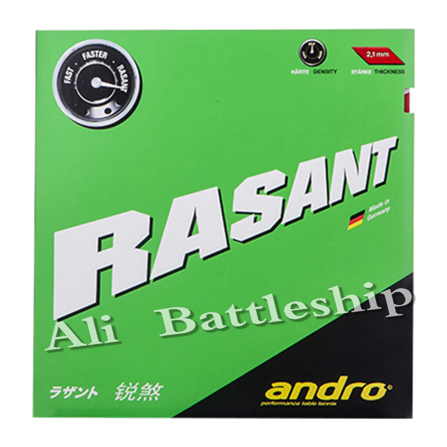 Andro RASANT Pimples In Table Tennis Rubber Pips-In Ping Pong Sponge Tenis De Mesa