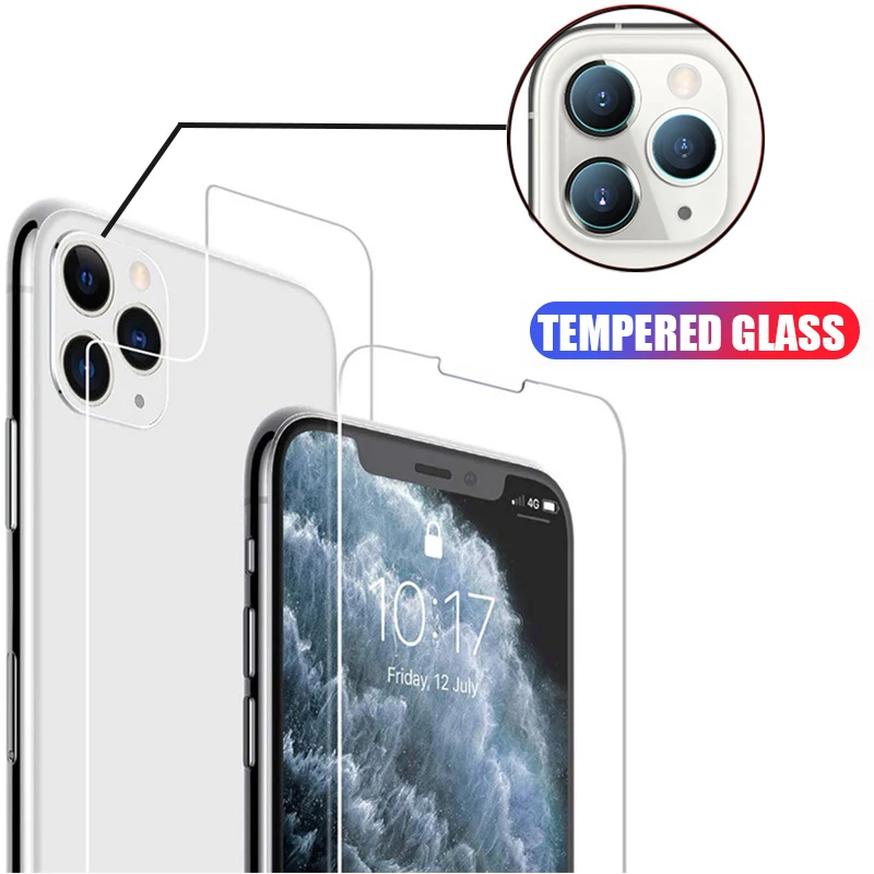 Пленка для задней камеры HD iPhone 11 Pro Max 2019 закаленное стекло защитная пленка на весь