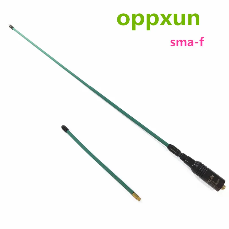 OPPXUN OPX772 двойной черный УФ мягкая антенна 144/430 МГц для Kenwood TK3107 BaoFeng UV-5R UV-82 BF-888S Retevis H777 иди и болтай Walkie Ta