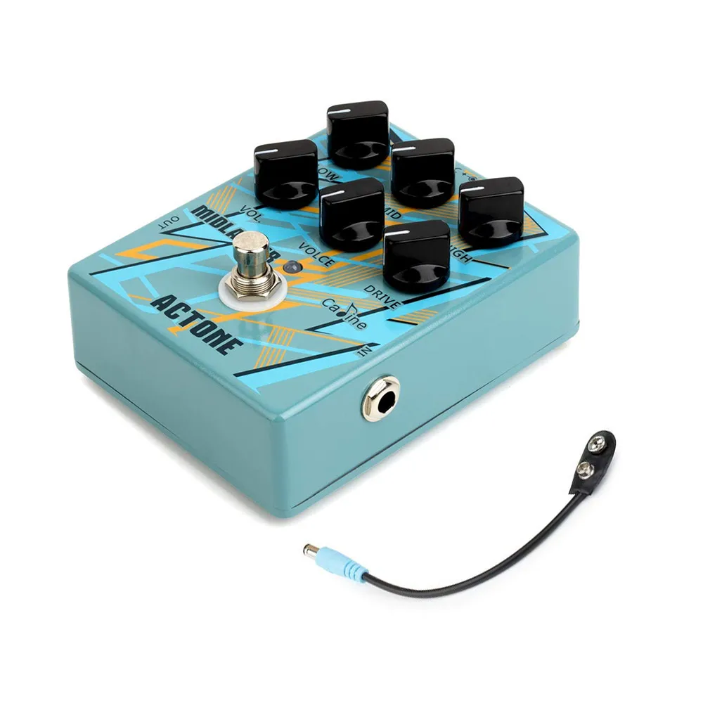 Caline CP 56 Электрогитары Overdrive педаль эффекта искажения с высоким коэффициентом
