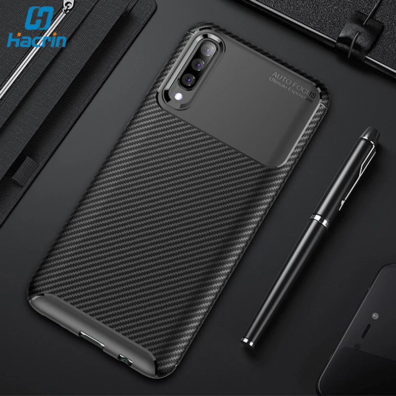 Чехол для samsung Galaxy A50s A30s чехол из углеродного волокна противоударный A50 A 50 Полный