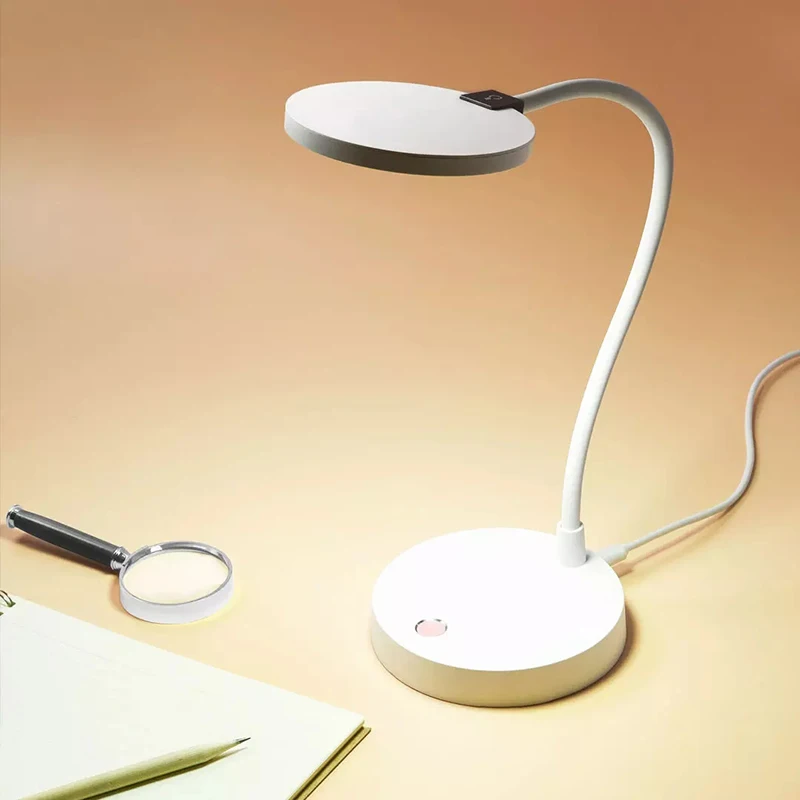  Original Xiaomi LED Desk Lamp Smart Table Lamp Eye Protection Light Adjustable 4000mAh Power 2USB M