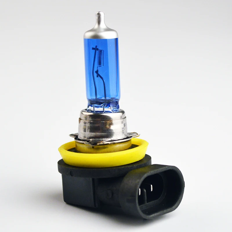 Hippcron 12V 100W H11 галогенная лампа супер белая 5000K кварцевая стеклянная ксеноновая