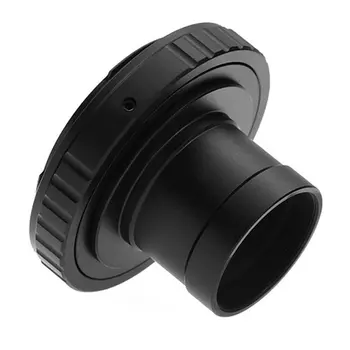 

1.25" T-mount Metal Telescope Adapter M42x0.75 and Brand SLR/DSLR Cameras T-ring Professional Astronomical Telescope Photography