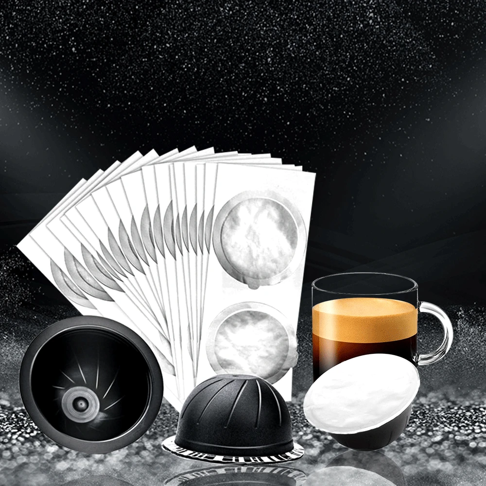 2020 пищевая Nespresso Vertuo многоразовая крышка Уплотнительная наклейка Vertuoline клей для